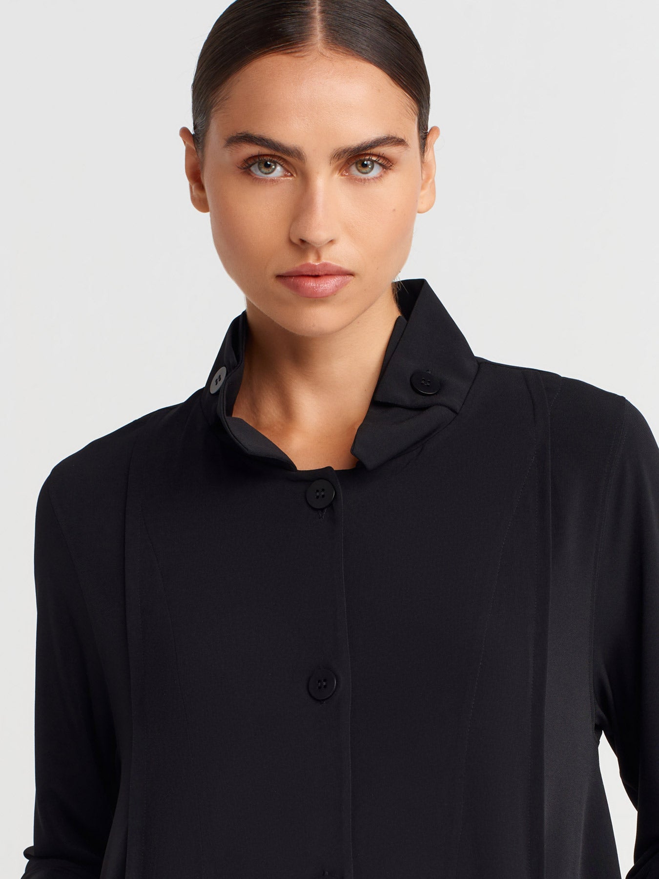 كارديجان جيرسي أسود بجيوب - K255015105