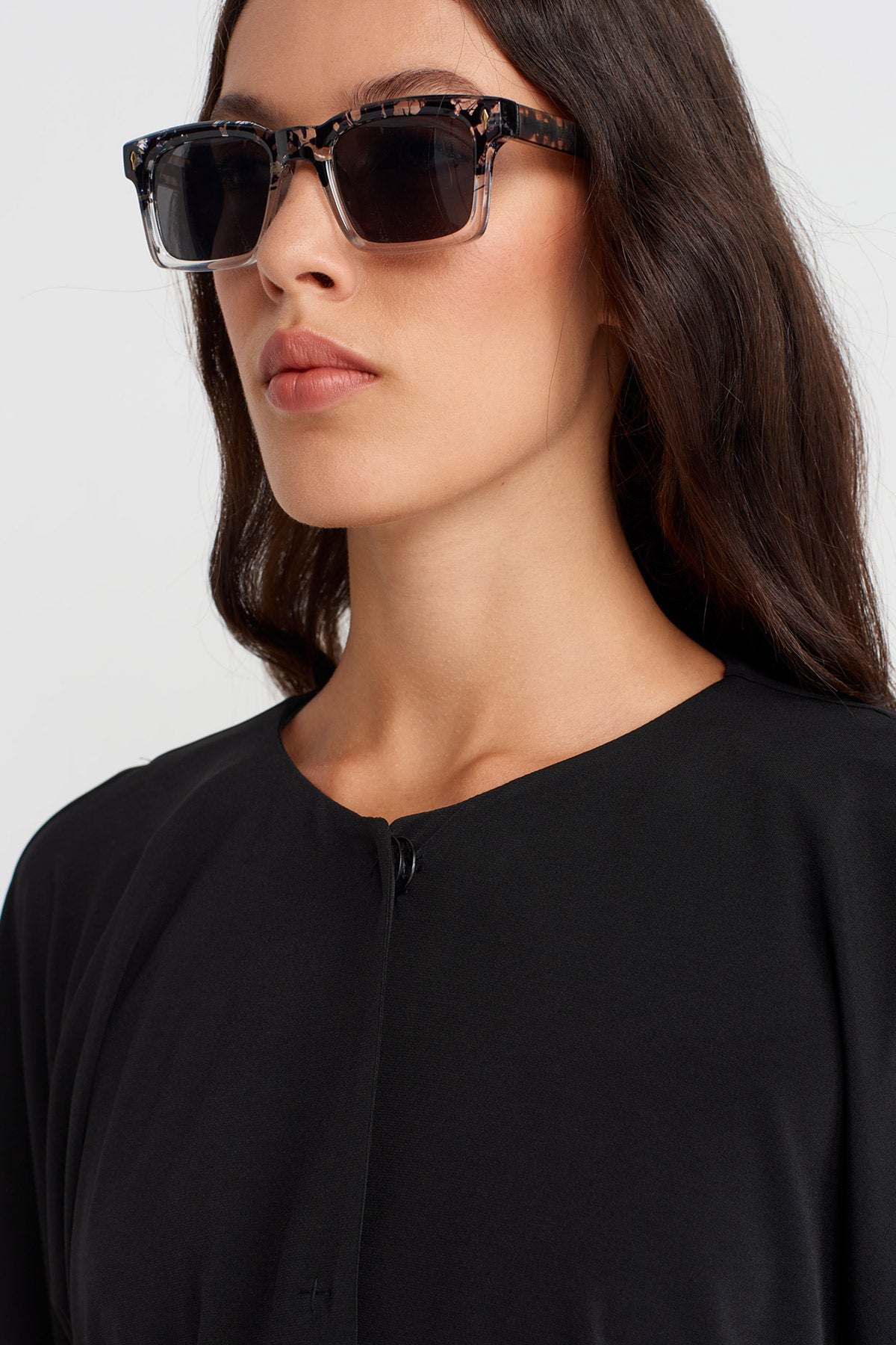 Siyah Çıtçıt Kapama Jarse Hırka-K255015106