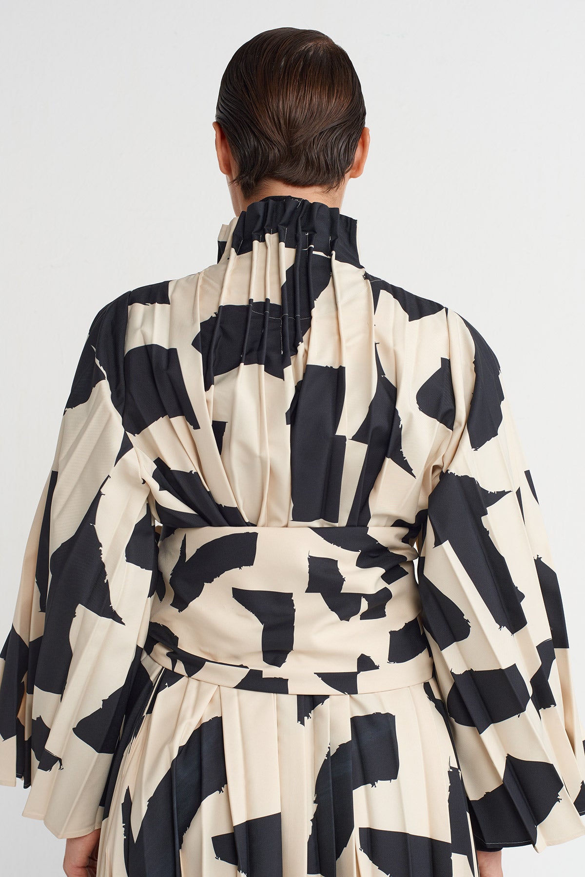 Baskılı Desenli Büyük Tokalı Kemer-K258018001