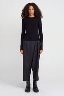 Black Camisole Sweater-K251011058