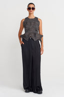 Origamik Form Triko Bluz-K251011115