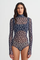 Puantiye Tül Body-K261011002