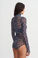 Puantiye Tül Body-K261011002