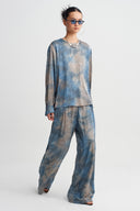 Batik Desenli Bluz-K261011086