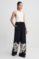 Floral Desenli Bol Pantolon-K263013029