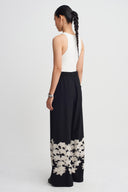 Floral Desenli Bol Pantolon-K263013029