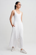 Kırık Beyaz Etek Görünümlü Pantolon-K263013030