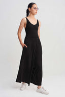 Siyah Etek Görünümlü Pantolon-K263013030