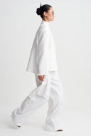 Kırık Beyaz Modern Kesim Ceket-K265015058