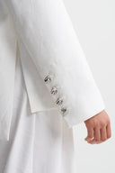 Kırık Beyaz Modern Kesim Ceket-K265015058