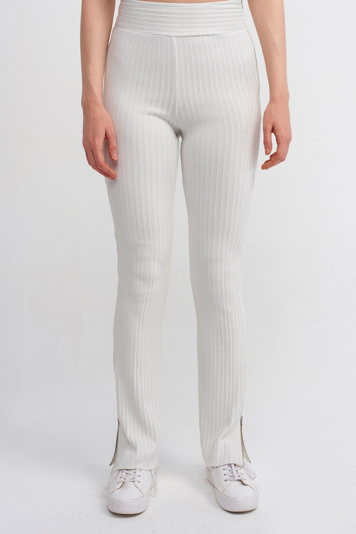 Buz Kaşkorse Yüksek Bel Pantolon-Y243013047