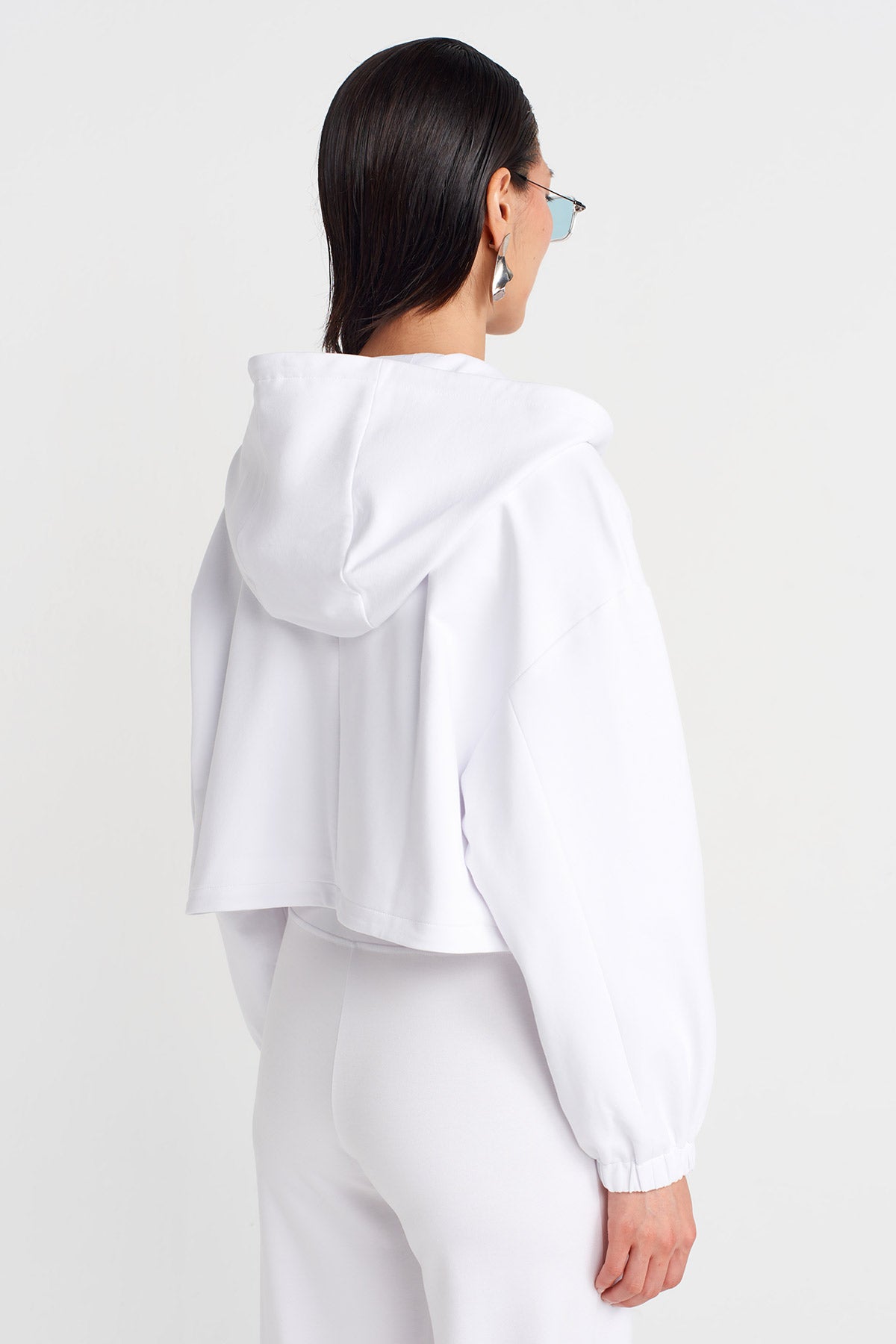 Off White Hooded Bomber Jacket-Y255015096