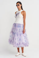 Off-White Printed Ribbed Tank Top - Y261011014