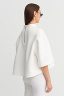 Off-White Scuba Fabric Short Sleeve T-Shirt - Y261011052