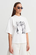 Off-White Sequin Detail T-Shirt - Y261011057