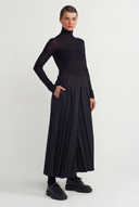 Black Pleated Trousers - Y263013023