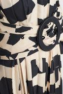 Printed Patterned Belt with Large Buckle - Y268018008