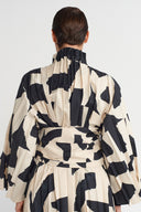 Printed Patterned Belt with Large Buckle - Y268018008