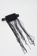 Black Tasseled Belt Bag-Y268018032