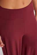 Plum Jersey Balloon Leg Trousers - Y263013004