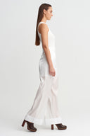 Off-White High-Waisted Transparent Layered Trousers - Y263013033