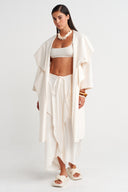 Off-White Sculptural Layered Collar Jacket - Y265015009