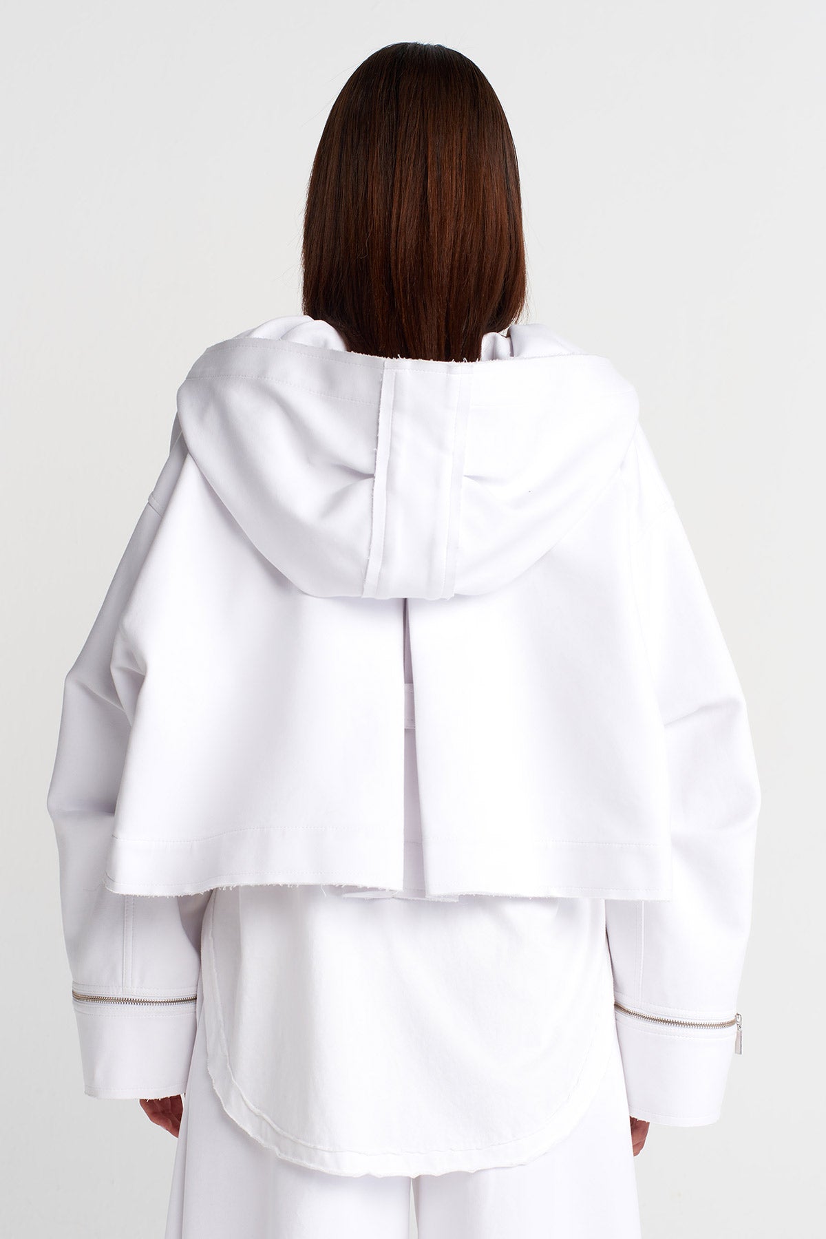 Off-White Hooded Short Jacket - Y265015017