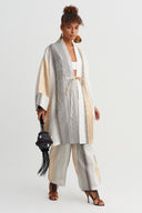 Striped Kimono - Y265015037