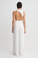 Off-White Slit Detail Trousers-Y263013096